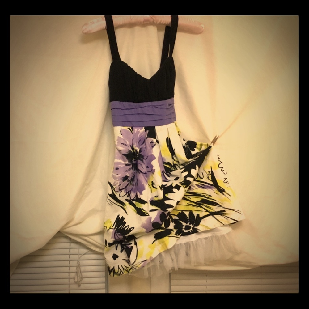 Cute short summer fun with a peak of crinoline
